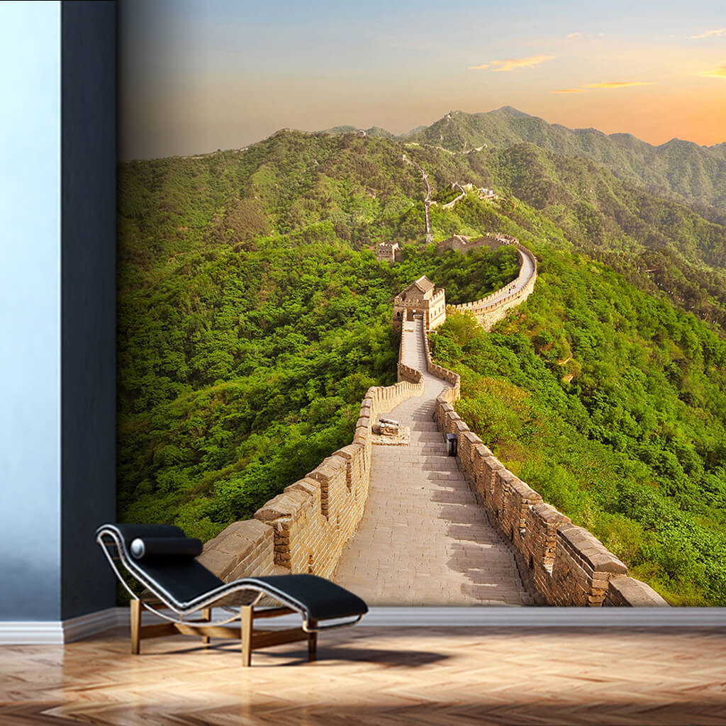 Muhteşem Çin seddi manzara duvar kağıdı