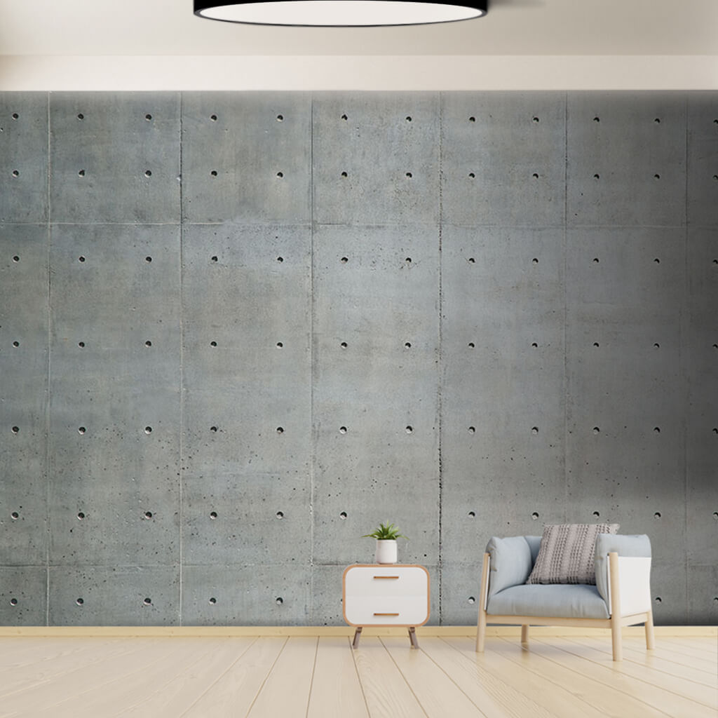Gözenekli beton delikli çimento endüstriyel duvar kağıdı